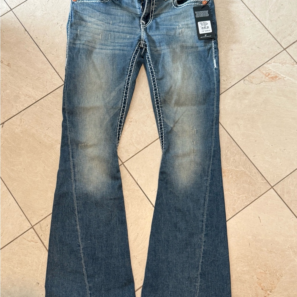 True Religion Blue Flare Jeans
